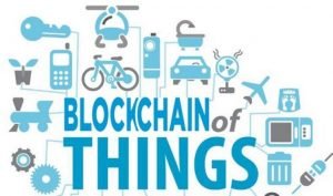 Blockchain of things