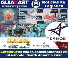 Coronavírus causa cancelamentos na Intermodal South America 2020